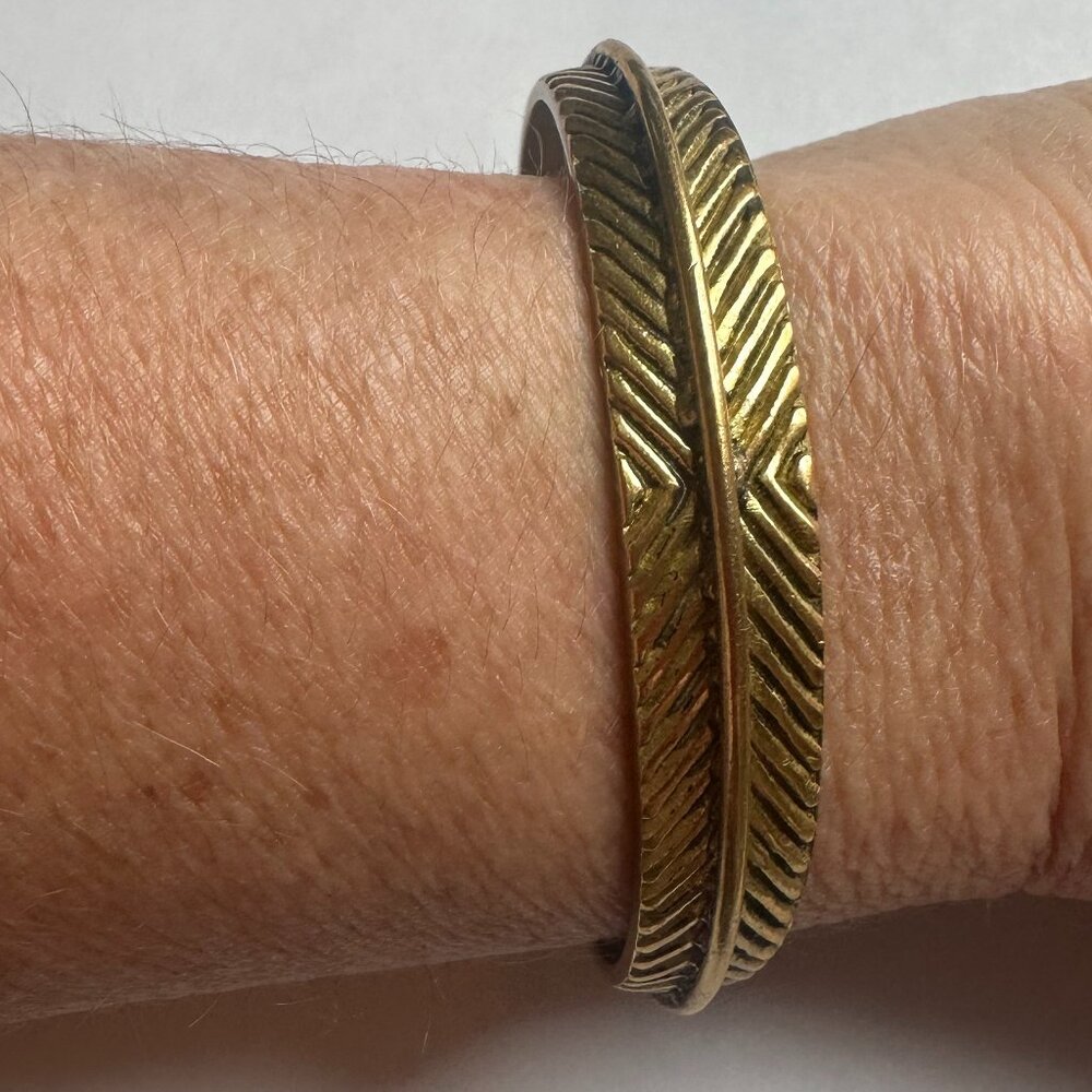 Brass Cuff Bracelet